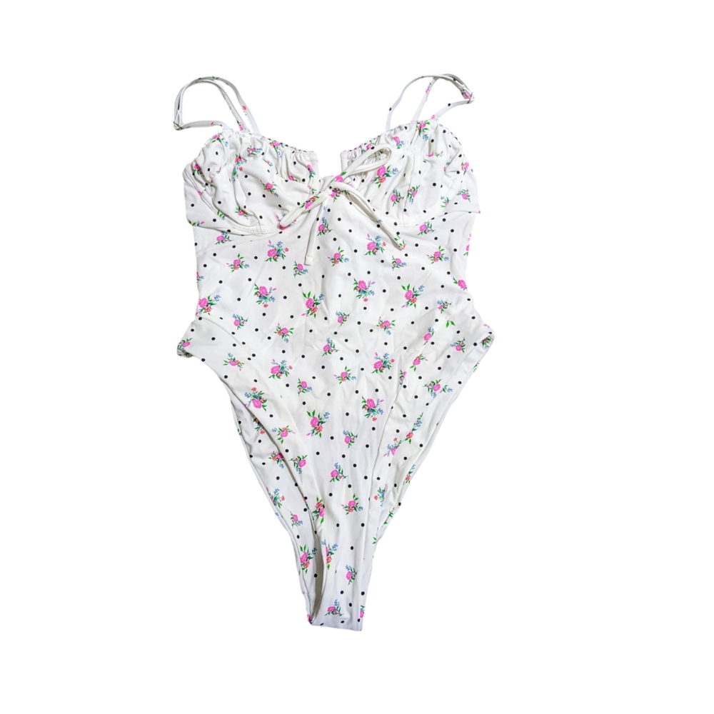 For Love and Lemons Floral Swimsuit One Piece